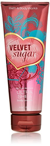 Bath & Body Works VELVET SUGAR 24 Hour Moisture Ultra Shea Body Cream 8 oz / 226 g