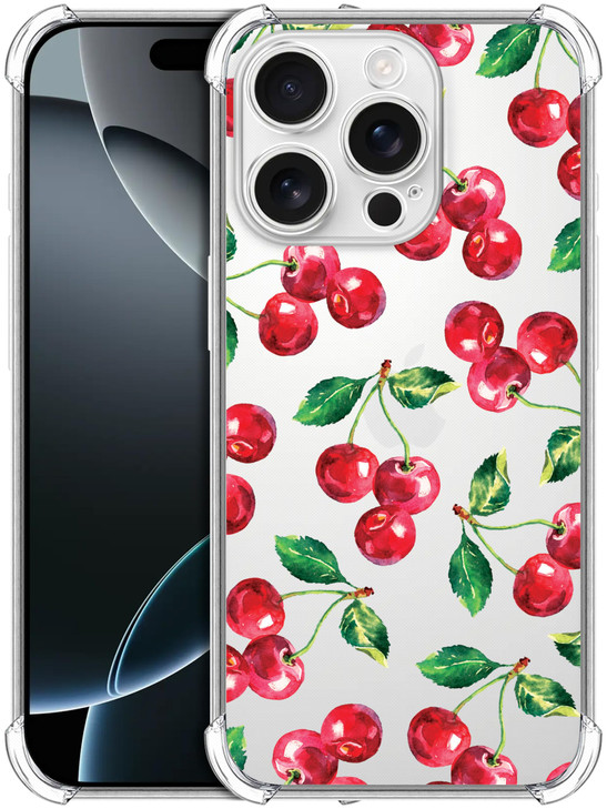 GlamCase Clear Case for iPhone 16 Pro iPhone 16 Pro Clear Case Daisy Flower Multicolor Pattern Design Printed Durable Cl