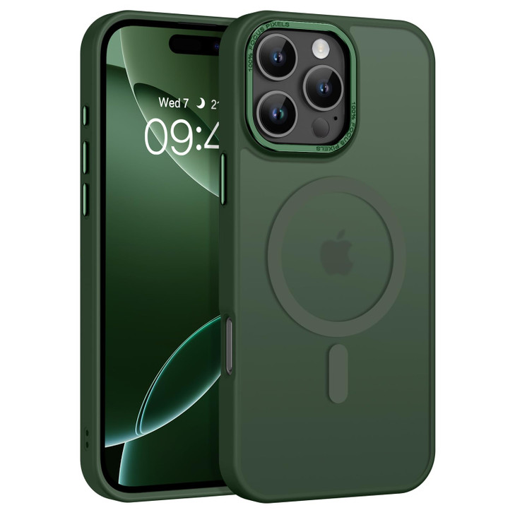 BENTOBEN for iPhone 16 Pro Case 2024 Phone Case iPhone 16 Pro Magnetic Case Compatible with MagSafe Translucent Matte Sh