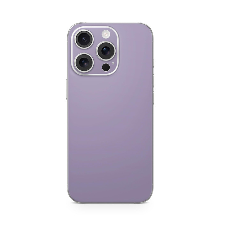 Phone Skin Compatible with Apple iPhone 16 Pro Solid Lavender Premium 3M Vinyl Protective Wrap Decal Cover Easy to Apply
