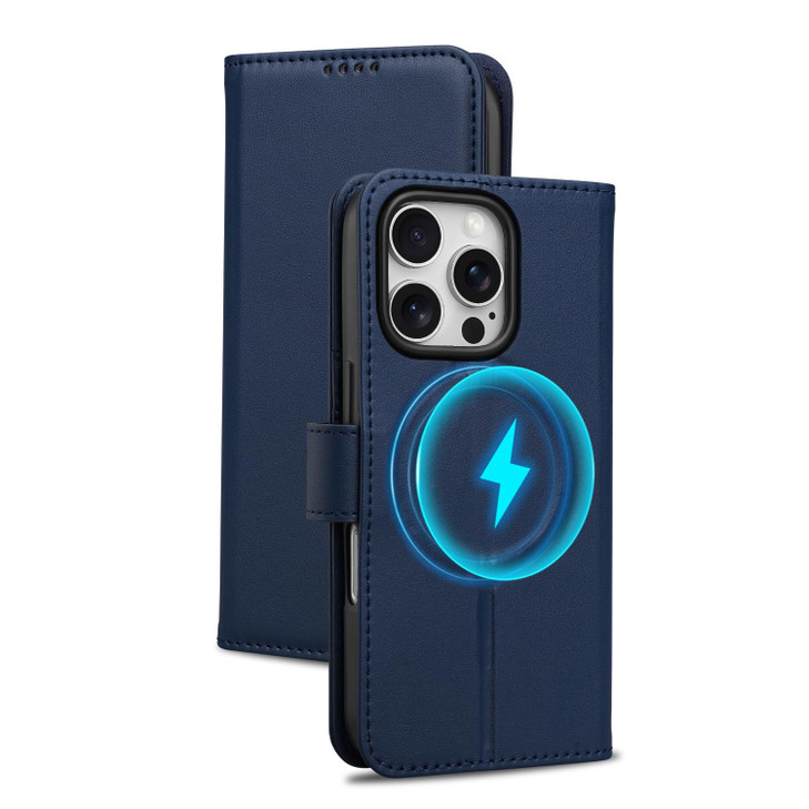 TOCQELOY Wallet Case for iPhone 16 Pro with Card Holder RFID Blocking MagSafe Kickstand PU Leather Flip Folio Phone Case