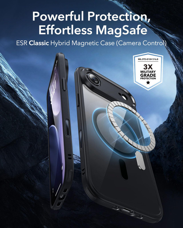 ESR for iPhone Air Case Camera Control Compatible with MagSafe Shockproof MilitaryGrade Protection Magnetic Phone Case f