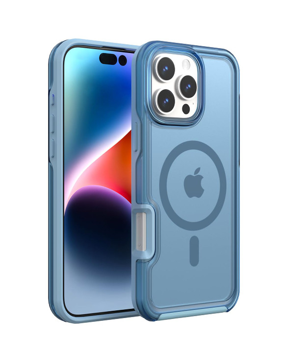 ArtsEvo Strong Magnetic for iPhone 16 Pro Case Compatible with MagSafe 360 MilitaryGrade Protection Slim Translucent Mat