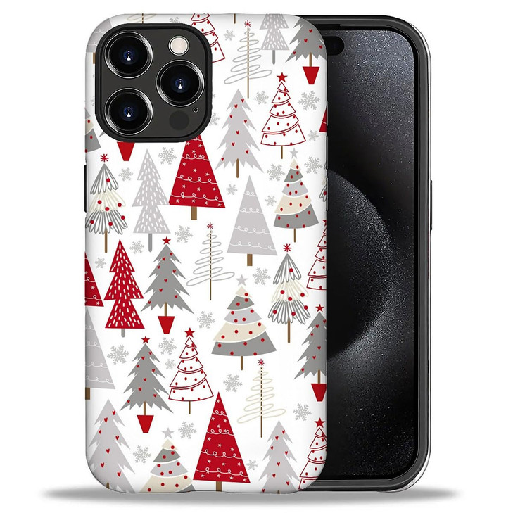 DAIZAG Case Compatible with for iPhone 16Christmas Tree Snowflake Phone Case for iPhone 16 for Girl Women Boy Men
