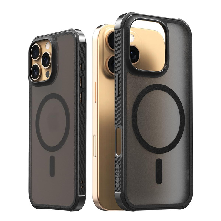araree Duple M Armor for iPhone 16 Pro Case Compatible with MagSafe PC Translucent Matte Back TPU Bumper Slim Shockproof