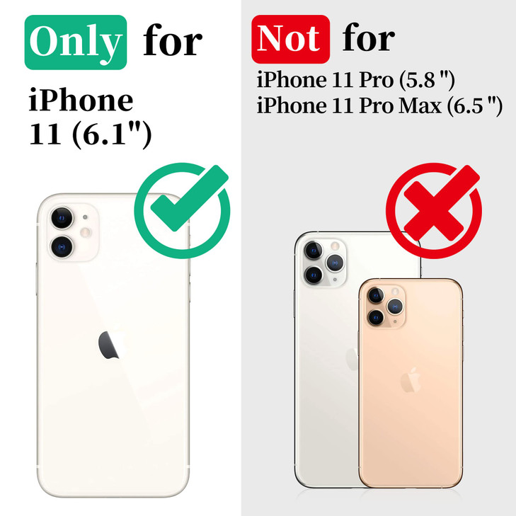 Cozycase Compatible with Waterproof iPhone 11 case Builtin Screen Protector FullBody Rugged Bumper Sealed Case Cover Sho