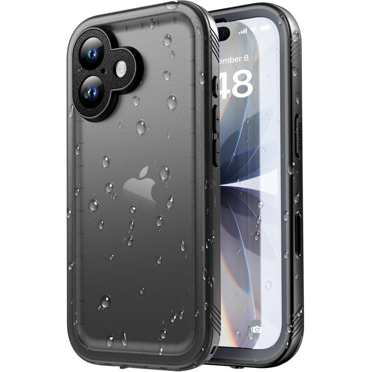 SPORTLINK for iPhone 17 Case IP68 Waterproof Military Protective Full Body Heavy Duty Shockproof 360 Sealed Dustproof wi