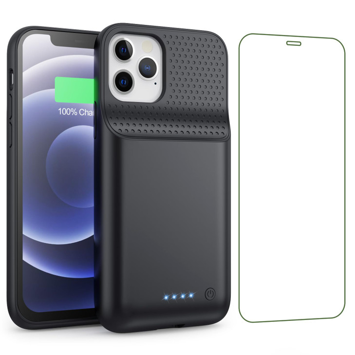 Battery Case for iPhone 1212Pro Powerful 10800mAh High Capacity Portable Protective Charging Case Rechargeable Smart Ext