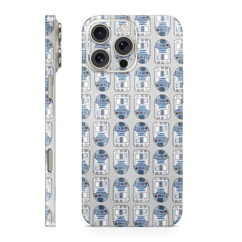 Glossy Glitter Phone Skin Compatible with Apple iPhone 16 Pro Max Galaxy Bots Premium 3M Vinyl Protective Wrap Decal Cov