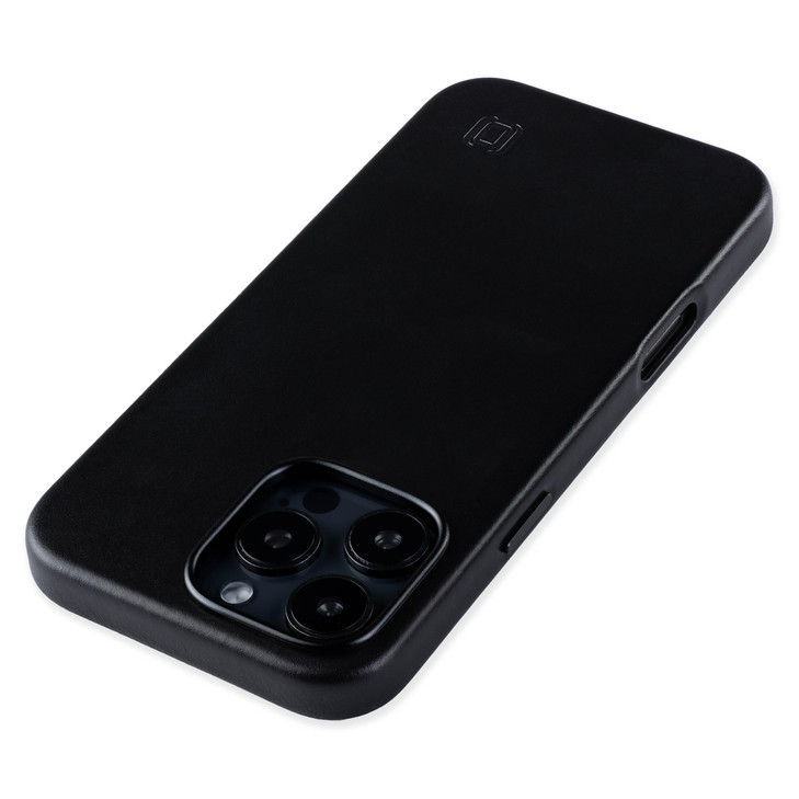 Dockem Genuine Leather Case for iPhone 16 Pro Max Compatible with MagSafe MSGL Black