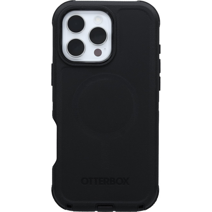 OtterBox iPhone 16 Pro Max Defender Series Case Black Single Unit Ships in polybag