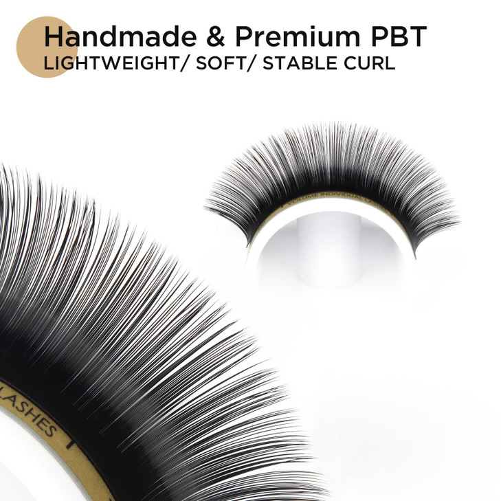 LASHVIEW 0.07 Thickness C Curl 8-15mm Mixed Tray Volume Faux Eyelash Extensions Silk Individual Lash Extensions Pure Korean Silk lashes Soft Applicat online at globaldelivered