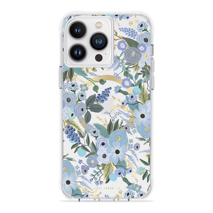 Rifle Paper Co iPhone 14 Pro Max Case 67 Compatible with MagSafe 12ft Drop Protection Cute Phone Case with Faces of Dogs