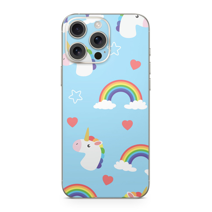 Phone Skin Compatible with Apple iPhone 16 Pro Max Unicorn Perfection Premium 3M Vinyl Protective Wrap Decal Cover Easy