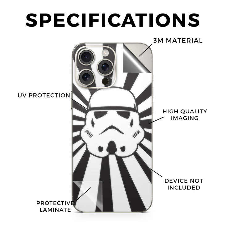 Phone Skin Compatible with Apple iPhone 16 Pro Max Star Rays Premium 3M Vinyl Protective Wrap Decal Cover Easy to Apply