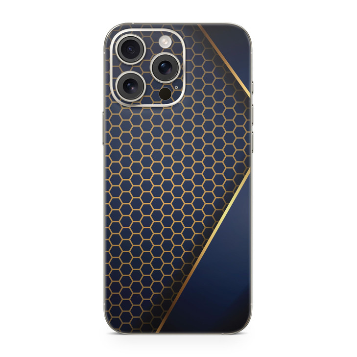 Phone Skin Compatible with Apple iPhone 16 Pro Max Modern Hex Premium 3M Vinyl Protective Wrap Decal Cover Easy to Apply