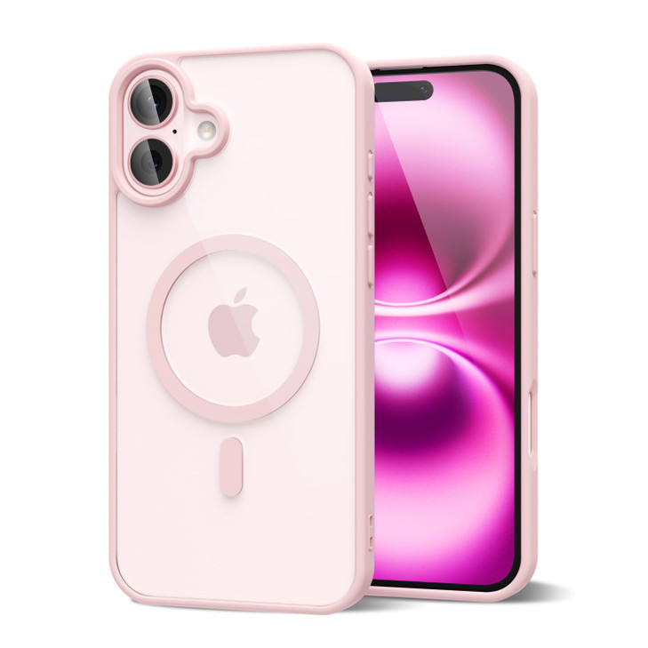 oakxco for iPhone 16 Plus Case Clear Magnetic Compatible with Magsafe Cute Thin Slim Transparent NonYellowing TPU Bumper