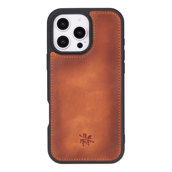 VENITO Lucca for iPhone 16 Pro Max Leather Case Magsafe Compatible Handcrafted Full Grain Leather DropImpact Protection
