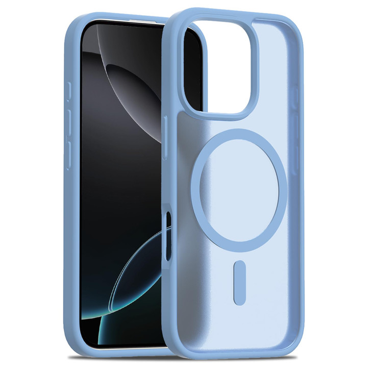 PinLiSheng Magnetic for iPhone 16 Pro Max Case MilGrade Drop Protection Compatible with Magsafe Shockproof Slim Transluc
