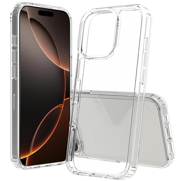 PinLiSheng Crystal Clear for iPhone 16 Pro Case MilitaryGrade Protection Shockproof Protective Hard Back Slim iPhone 16