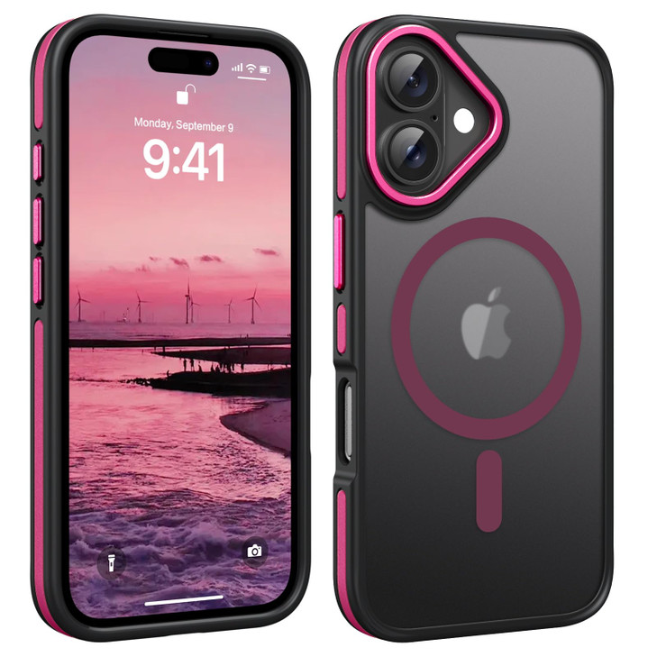 YINLAI Case for iPhone 16 Plus 67Inch iPhone 16 Plus Phone Case Magnetic Compatible with Magsafe Slim Translucent Matte