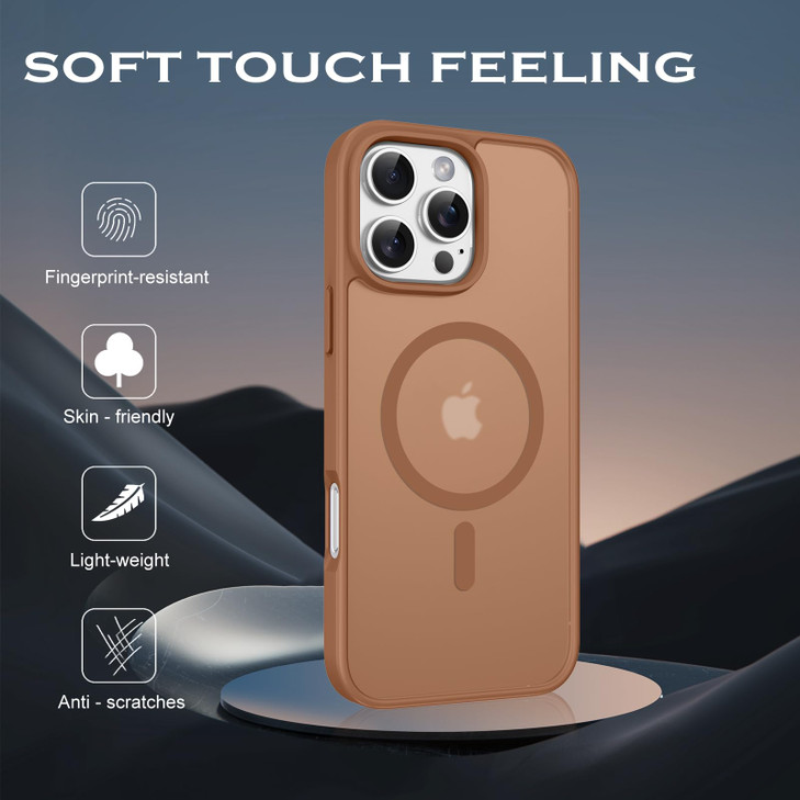 GUAGUA for iPhone 16 Pro Max Case iPhone 16 Pro Max Magnetic Case Compatible with Magsafe MilitaryGrade Protection Shock