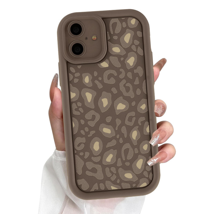 Yomjew Cheetah Print Phone Case for iPhone 16 Plus Case 67 Cute Full Camera Lens Pattern Aesthetic Design Soft Slim Prot