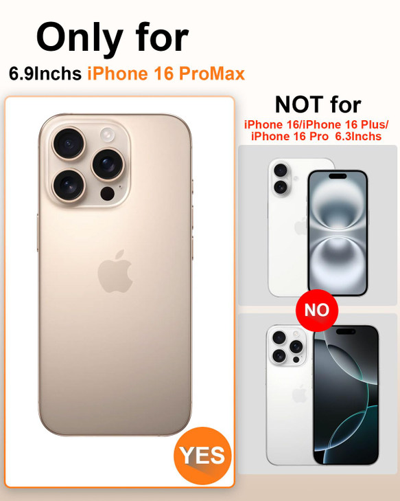 OGRANEE Metal Frameless Case for iPhone 16 Pro Max with Mag Safe Kickstand 360 Rotatable Minimalist Slim Hard Bumper Sho