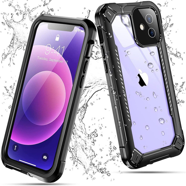 xiwxi for iPhone 1415 case WaterproofIPX8 Underwater CaseFull Body Shockproof 15FT Military DropproofBuiltin Screen Prot