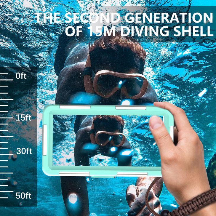 Underwater Phone Case for Snorkeling Diving Phone Case for iPhone 161514131211 Pro MaxXRXSX Samsung Galaxy S24S23S22S21