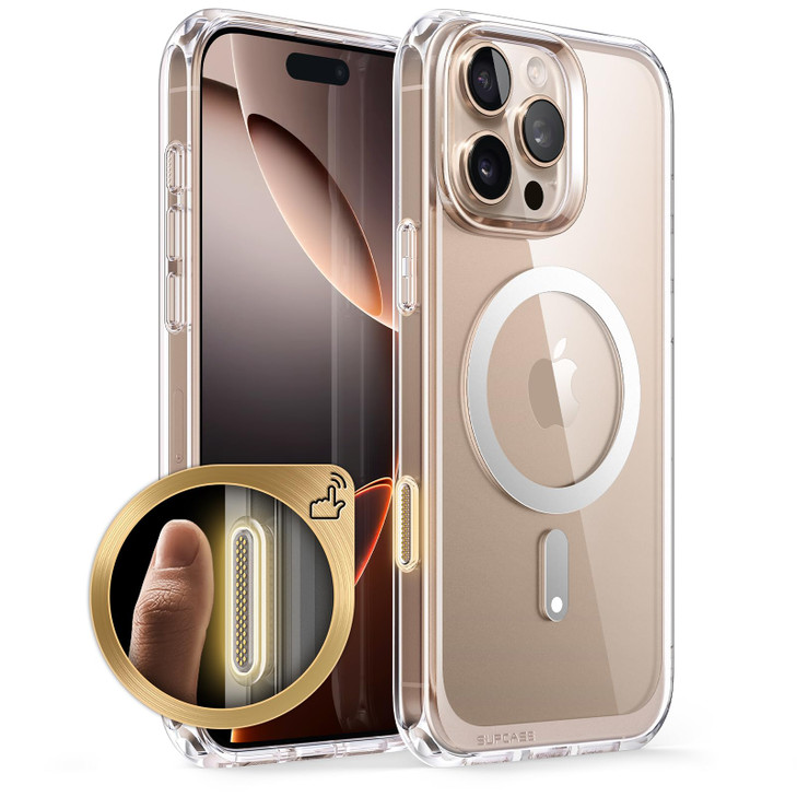 SUPCASE for iPhone 16 Pro Case with Camera Control Capture Button Unicorn Beetle Mag Compatible with MagSafe Slim Protec