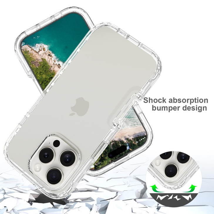 Eilkmcre for iPhone 16 Pro Max Case 69 iPhone 16 Pro Max Phone Case with Builtin Screen Protector Clear Slim Back Cover