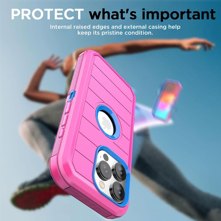 AICase for iPhone 16 Pro Max CaseHeavy Duty Drop Protection Full Body Rugged ShockproofDrop ProofDustproof Military Prot