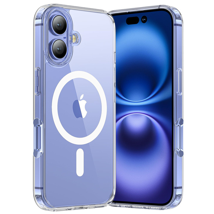 Gyizho AntiYellowing Strong Magnetic for iPhone 16 Case Compatible with MagSafe 12FT Military Grade Drop Shockproof Prot