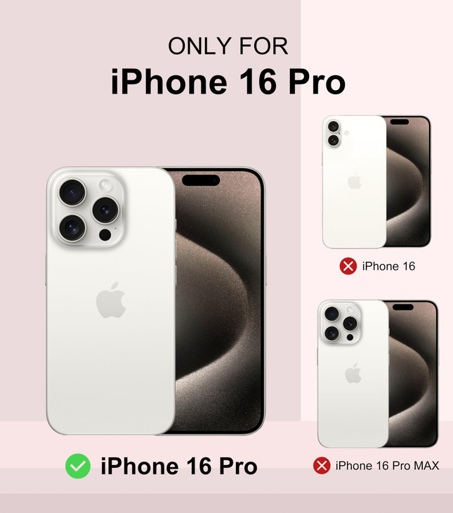 ArtsEvo Strong Magnetic for iPhone 16 Pro Case Compatible with MagSafe 360 MilitaryGrade Protection Slim Translucent Mat