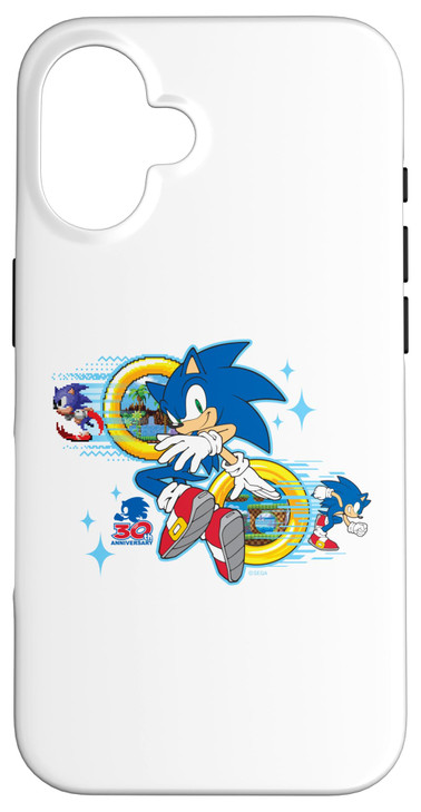 Sonic the Hedgehogs 30th Anniversary Case for iPhone 16