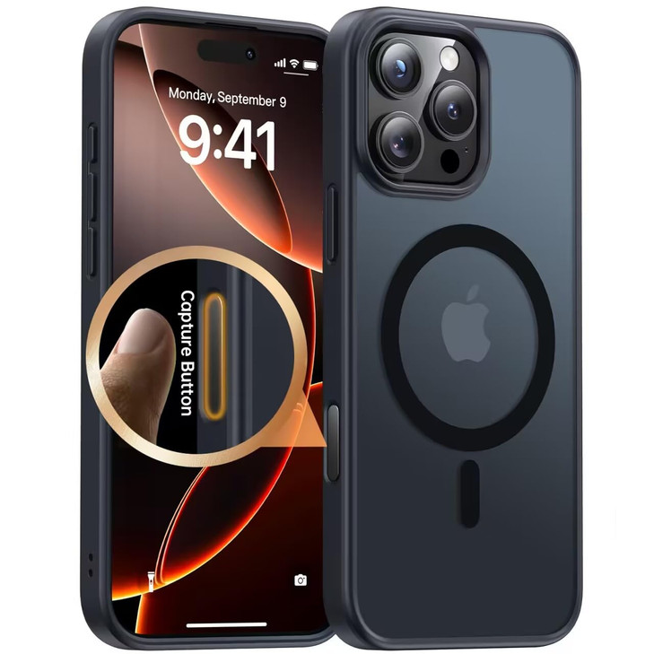 Meifigno for iPhone 16 Pro Max Case with Sensitive Camera Control Capture Button MilitaryGrade ProtectionCompatible with