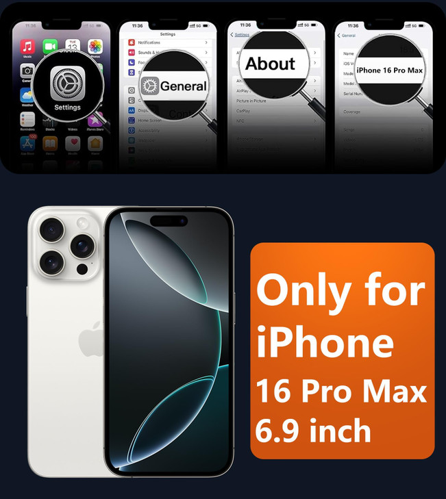 FNTCASE for iPhone 16 ProMax Case Magnetic Matte Translucent Military Grade Drop Protective Phone Case Shockproof Thin R