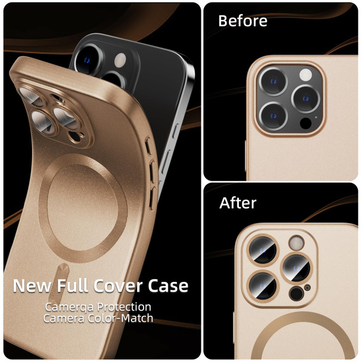 Xlevel for iPhone 16 Pro Max Case Compatible with MagSafewith Full Camera Protection and HD Screen Protectors Slim Soft