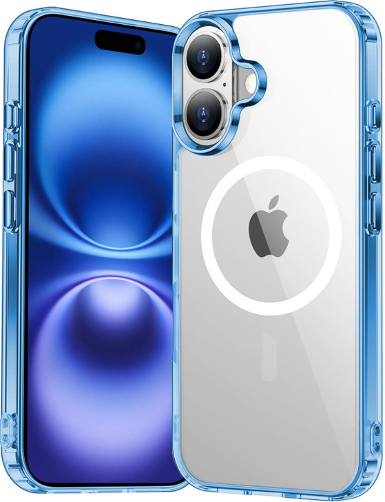Temdan Designed for iPhone 16 Case Compatible with MagsafeAntiYellowingMilitaryGrade Protection Shockproof Protection Sl
