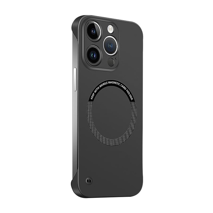 Doulings Frameless Magnetic Series Designed for iPhone 16 Pro CaseCompatible with MagSafe Borderless Ultra Thin Slim Fit