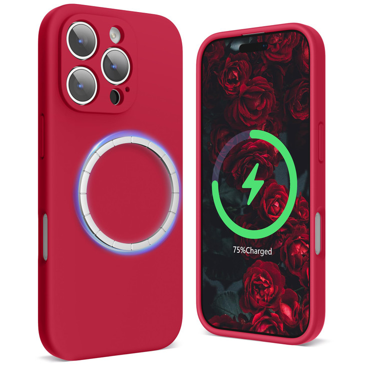 SURPHY Designed for iPhone 16 Pro Max Case Compatible with MagSafe 69 inch 2024 Liquid Silicone Phone Case Camera Protec