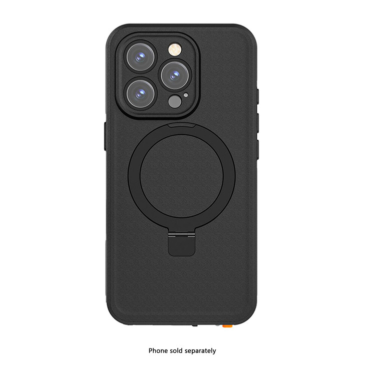 Sahara Oasis Series Waterproof Case Compatible with MagSafe for iPhone 16 Pro Black CP00685
