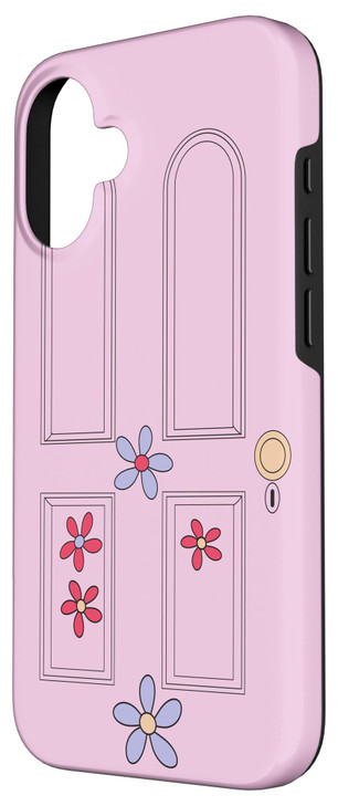 Disney and Pixars Monsters Inc Boo Door Lilac Purple Case for iPhone 16