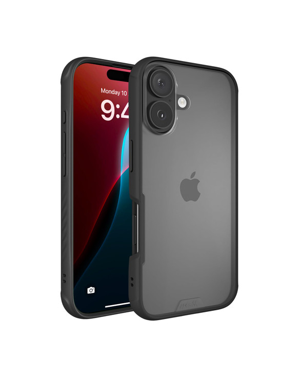 Mous for iPhone 16 Plus Clear Case Clarity 30 Protective Scratch Resistant Crystal Clear Slim Design