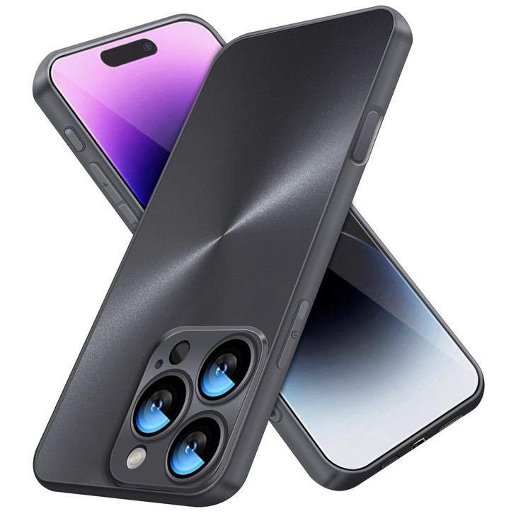 Luhuanx for iPhone 16 Pro Max Cases with CD Aurora Design and Full Camera Lens BackShock MilitaryGrade Rugged Phone Slim