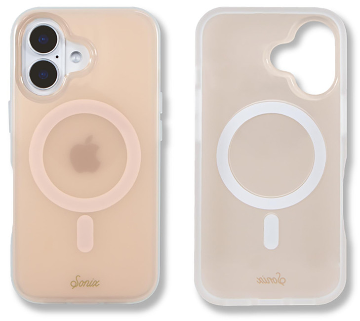 Sonix Case for iPhone 16 Compatible with MagSafe 10ft Drop Tested Jelly Apricot