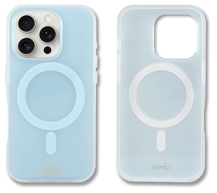 Sonix Case for iPhone 16 Pro Compatible with MagSafe 10ft Drop Tested Jelly Sky Blue