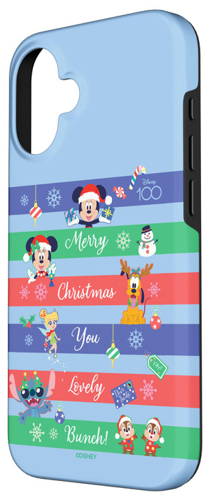 Disney 100 Mickey Friends Merry Christmas You Lovely Bunch Case for iPhone 16