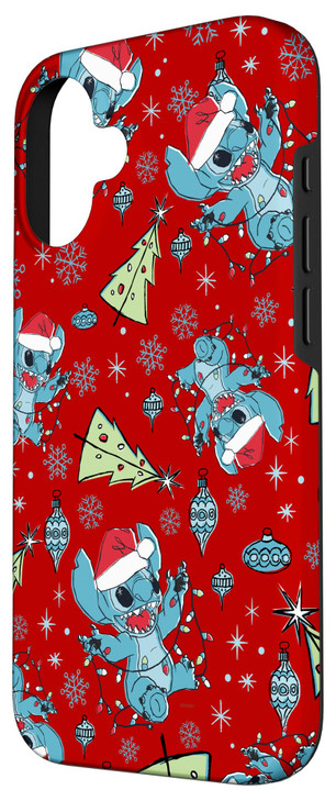 Disney Lilo Stitch Holiday Fun Case for iPhone 16